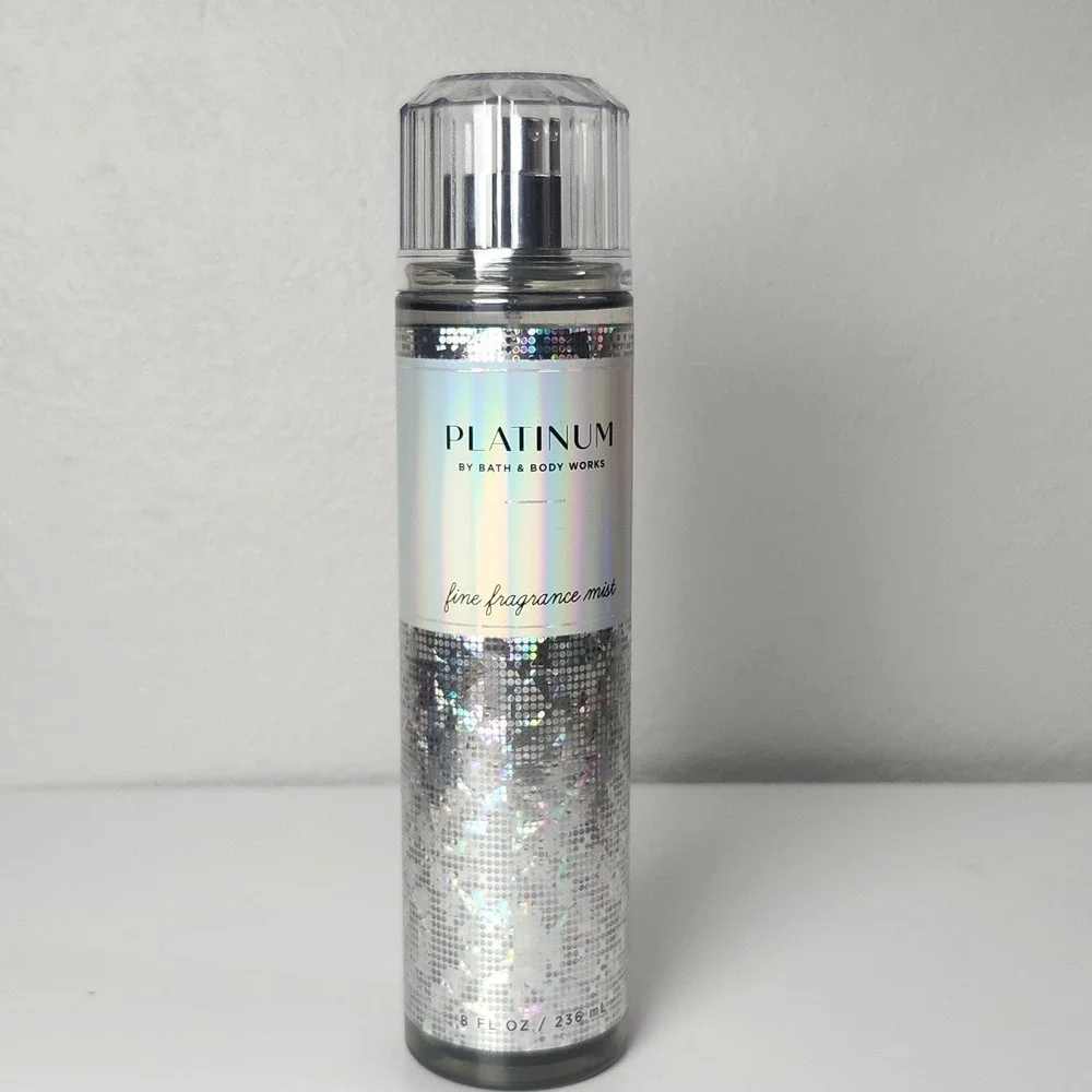 Bath & Body Works Fine Fragrance Mist Women 8 oz Silver Platinum Shimmer Spray